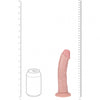 RealRock Ultra Realistic Skin - Vibrating & Rotating Rechargeable - Regular Curved 8
