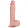 RealRock Ultra Realistic Skin - Vibrating & Rotating Rechargeable - Regular Straight with Balls  8
