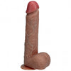 RealRock Ultra Realistic Skin - Vibrating & Rotating Rechargeable - Regular Straight with Balls  8