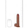 RealRock Ultra Realistic Skin - Vibrating & Thrusting Rechargeable - Regular Straight with Balls  8