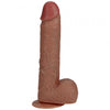 RealRock Ultra Realistic Skin - Vibrating & Thrusting Rechargeable - Regular Straight with Balls  8