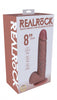 RealRock Ultra Realistic Skin - Vibrating & Thrusting Rechargeable - Regular Straight with Balls  8