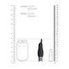 Sparkle - Rechargeable Silicone Bullet - Black