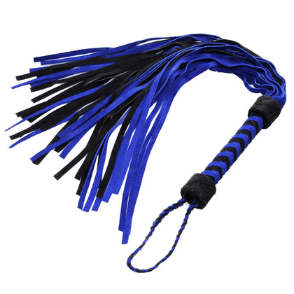 Black And Blue Suede Flogger