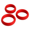 3 Piece Silicone Cock Ring Set