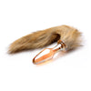 Fox Tail Glass Anal Plug
