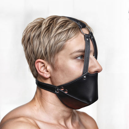 Mouth Harness With Ball Gag