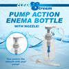 Pump Action Enema Bottle With Nozzle