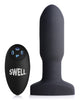 Worlds First Remote Control Inflatable 10x Vibrating Missile Silicone Anal Plug