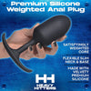 Premium Silicone Weighted Anal Plug