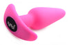 Remote Control 21x Vibrating Silicone Butt Plug