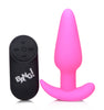 Remote Control 21x Vibrating Silicone Butt Plug