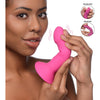 10x Squeezable Vibrating Dildo