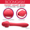 Bloomgasm Sweet Heart Rose Clit Suction Vibrator