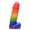 Pride Pecker Dick Drip Candle - Rainbow