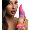 Unicorn Kiss Unicorn Tongue Glow-in-the-dark Silicone Dildo