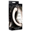 10x Vibra-crescent Vibrating Silicone Dual-ended Dildo -