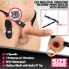 2 Inch Erection 28x Realistic Vibrating Silicone Penis Sheath With Remote