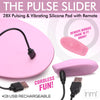 The Pulse Slider 28x Pulsing And Vibrating Silicone Pad With Remote