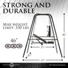 Throne Adjustable Sex Swing With Stand