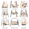 Throne Adjustable Sex Swing With Stand