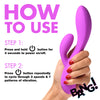 10x Flexible Silicone Rabbit Vibrator -