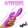 10x Flexible Silicone Rabbit Vibrator -