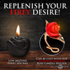 Fire Garden 3pc Rose Candle Set