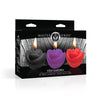 Fire Garden 3pc Rose Candle Set