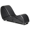 Detachable Kinky Couch Sex Chaise With Love Pillows - Black