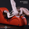 Detachable Kinky Couch Sex Chaise With Love Pillows - Red