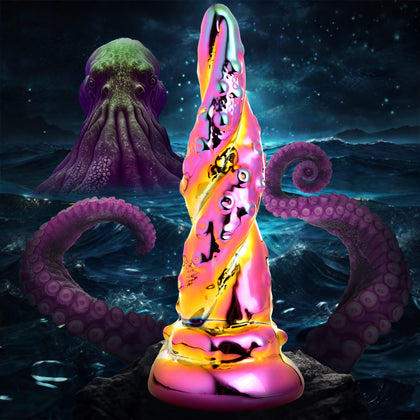 Enchantress Rainbow Glass Dildo