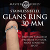 Kingpin Stainless Steel Glans Ring - 30mm