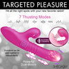 Pro-thrust Thrusting Suction Silicone Rabbit Vibrator