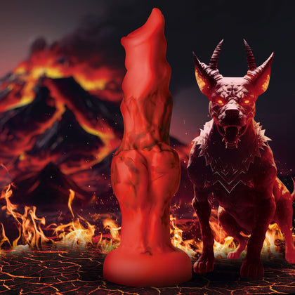 Fire Hound Silicone Dildo