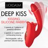 Deep Kiss Silicone Licking Rabbit Vibrator