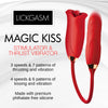 Magic Kiss Clitoral Stimulator With Thrusting Vibrator