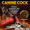 Hell Hound Mini Dildo Key Chain