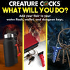 Hell-hound, Lord Kraken, & King Cobra Silicone Keychain Set