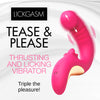 Tease And Please Thrusting And Licking Vibrator