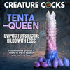 Tenta-queen Ovipositor Silicone Dildo With Eggs