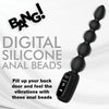 Silicone Anal Beads With Digital Display