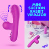 Mini Suction Silicone Rabbit Vibrator