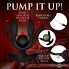 Dark Pearl Inflatable Vibrating Butt Plug