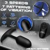 Vibrating Weighted Silicone Anal Plug