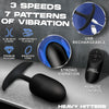 Vibrating Xl Weighted Silicone Anal Plug