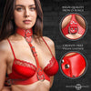 Vixen Female Chest Harness - Red