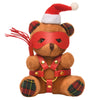 Holiday Bondage Bear Keychain - Brown