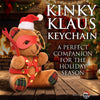 Holiday Bondage Bear Keychain - Brown