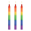 Pride Candles Rainbow Drip Candle Set Of 3